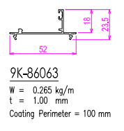 Daftar Kode Stopper jendela aluminium