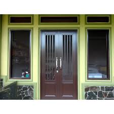 Model Kusen Pintu Aluminium Minimalis 2 Daun